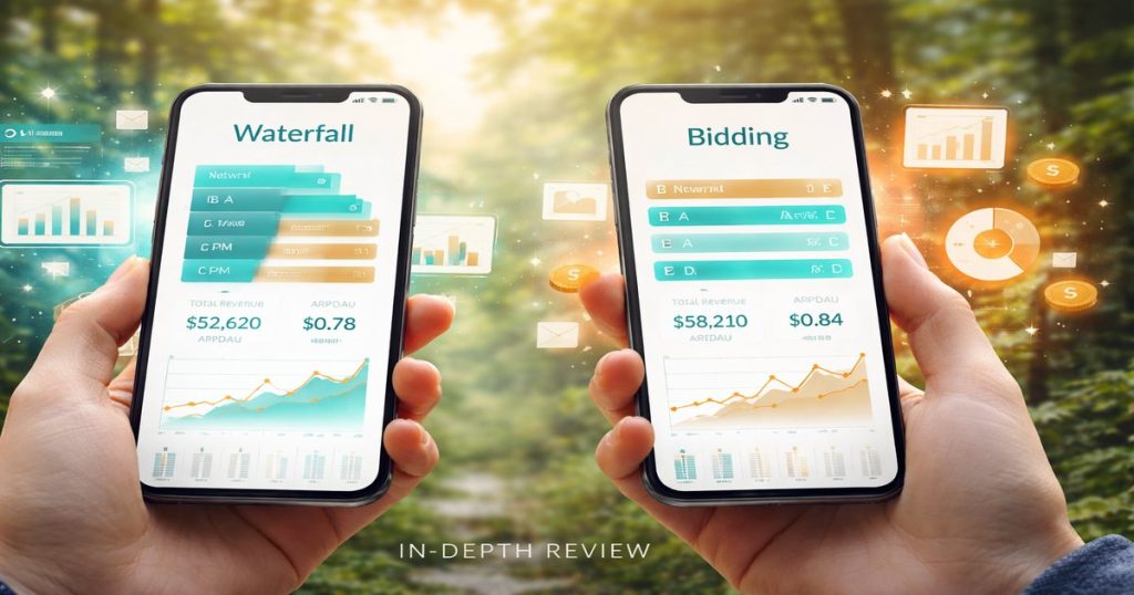 Pseo 59439 Waterfall Vs Bidding For Apps Review 1024x538