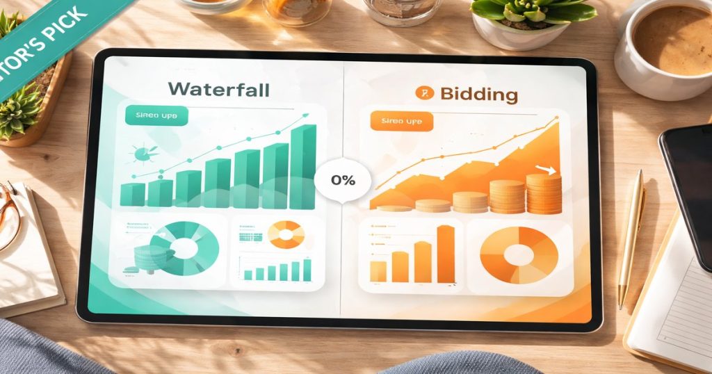 Pseo 70000 Waterfall Vs Bidding For Apps Review 1024x538